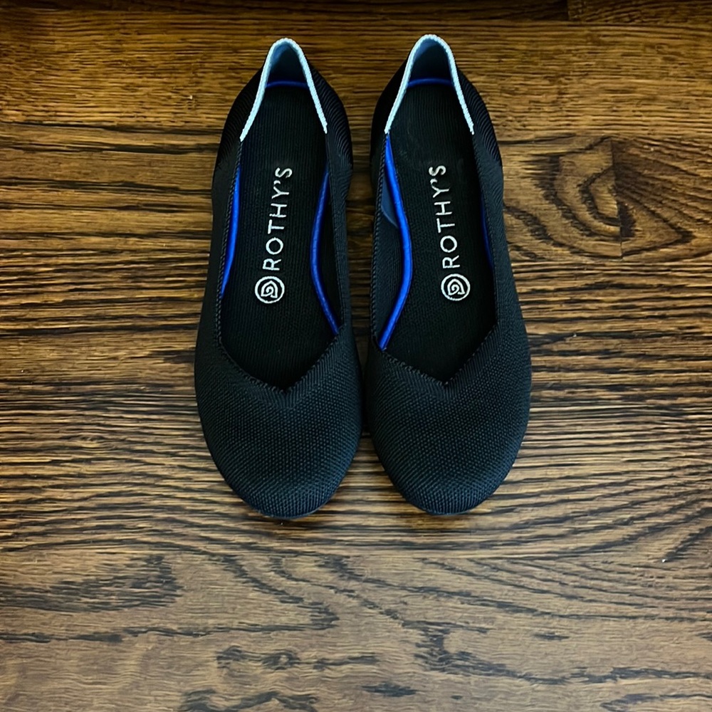 Rothy’s Black round toe